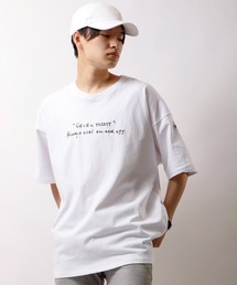 RE730 なみおくんプリント ビッグシルエットTシャツ