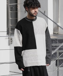 ATTACHMENT | INTERSIA MOHAIR KNIT CREWNECK PULLOVER L/S(ニット/セーター)