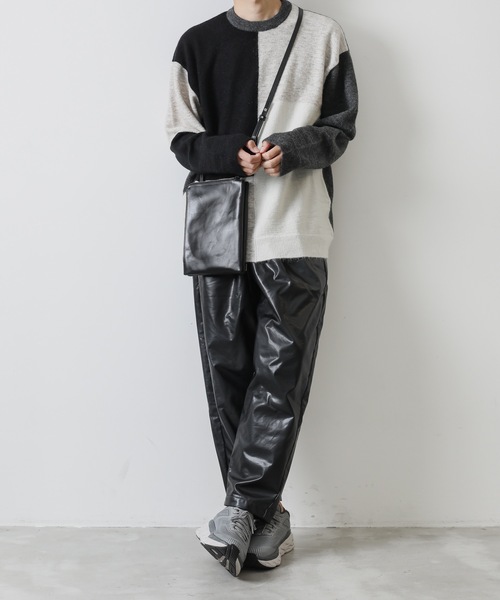 ATTACHMENT（アタッチメント）の「INTERSIA MOHAIR KNIT CREWNECK PULLOVER L/S（ニット/セーター・メンズ・ブラック/ネイビー・1/2/3）」の21枚目の写真