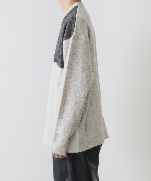 ATTACHMENT（アタッチメント）の「INTERSIA MOHAIR KNIT CREWNECK PULLOVER L/S（ニット/セーター・メンズ・ブラック/ネイビー・1/2/3）」の17枚目の写真