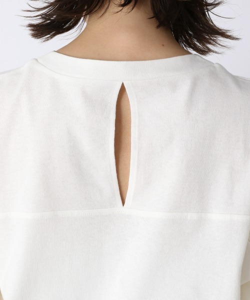 JEANASIS（ジーナシス）の「【WEB限定】バルーンスリーブフハクコンビ/957650（Tシャツ/カットソー・レディース・ホワイト/ブラック/マスタード・FREE）」の22枚目の写真