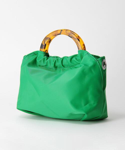 HVISK（ヴィスク）の「＜HVISK＞クリアハンドルナイロンショルダーバッグ -2WAY-（ショルダーバッグ・レディース・ケリー・FREE）」の2枚目の写真