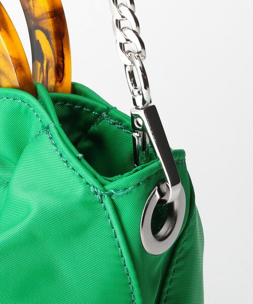 HVISK（ヴィスク）の「＜HVISK＞クリアハンドルナイロンショルダーバッグ -2WAY-（ショルダーバッグ・レディース・ケリー・FREE）」の10枚目の写真