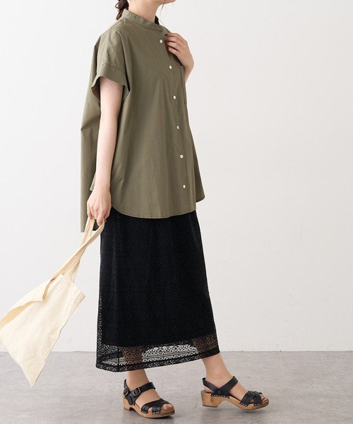 PUAL CE CIN（ピュアルセシン）の「ラッセルレーススカート（スカート・レディース・ブラック/ブラウン/グレー/アイボリー・FREE）」の2枚目の写真