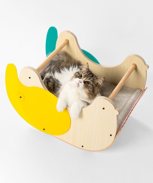 pidan(ピダン)の「猫用ベッド ゾウ&トリ(その他ペットグッズ・レディース・マルチ・ONE SIZE)」の4枚目の写真