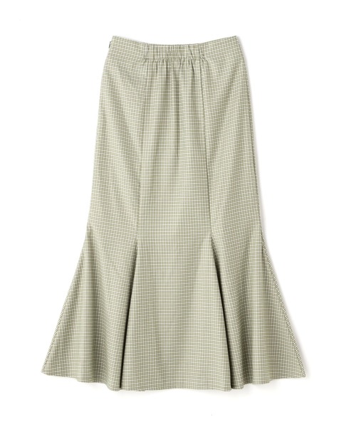 FREE'S MART（フリーズマート）の「チェックマーメイドスカート（スカート・レディース・ブラウン系その他/グリーン系その他3/ベージュ系その他/グリーン系その他/レッド系その他・FREE）」の8枚目の写真