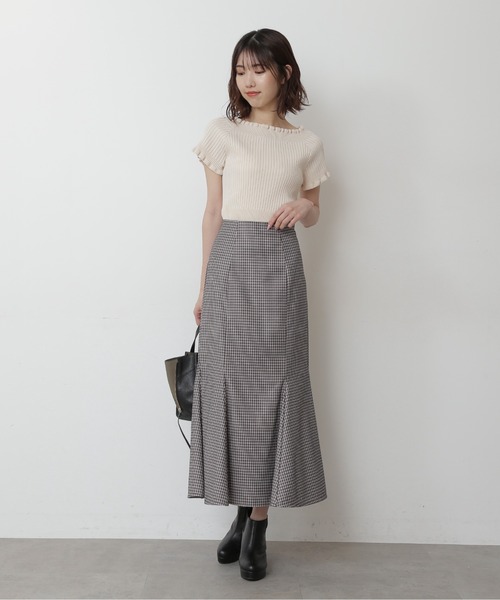 FREE'S MART（フリーズマート）の「チェックマーメイドスカート（スカート・レディース・ブラウン系その他/グリーン系その他3/ベージュ系その他/グリーン系その他/レッド系その他・FREE）」の17枚目の写真