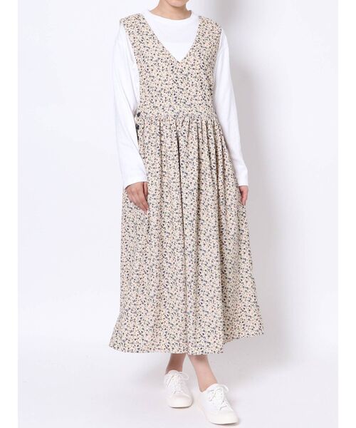 merry jenny（メリージェニー）の「flowerコールワンピース（ワンピース・レディース・アイボリー/ブラック/ブラウン・FREE）」の16枚目の写真