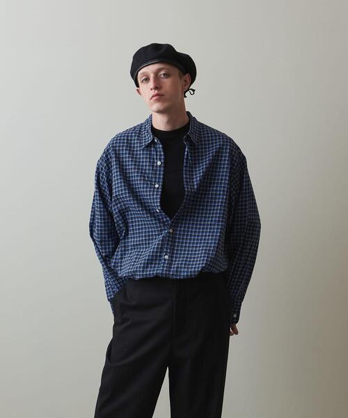 Steven Alan（スティーブンアラン）の「＜Steven Alan＞ SOKTAS CHECK REVERSE SEAM SHIRT-LOOSE/シャツ（シャツ/ブラウス・メンズ・その他1/その他2・S/M/L/XL）」の14枚目の写真