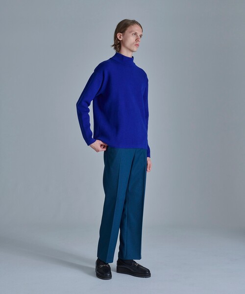 tk.TAKEO KIKUCHI（ティーケータケオキクチ）の「◆モッチモチニット モックネックプルオーバー（ニット/セーター・メンズ・オフホワイト/ブラック/こしょう色系/サンドベージュ/ブルー・03/02/01）」の18枚目の写真