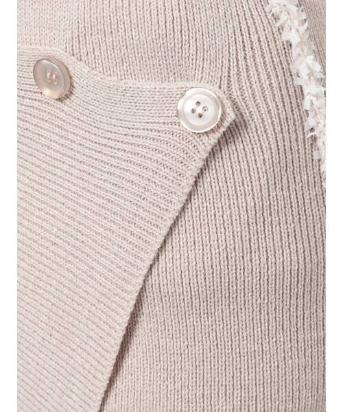 dazzlin（ダズリン）の「ダブルカラーニットミニスカート（スカート・レディース・ベージュ/ピンク・FREE）」の15枚目の写真