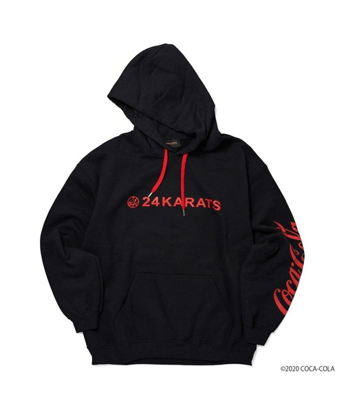 24karats（トゥウェンティーフォーカラッツ）の「Coca-Cola Hoodie（パーカー・メンズ・ブラック/グレー・MEDIUM/LARGE/SMALL）」の3枚目の写真