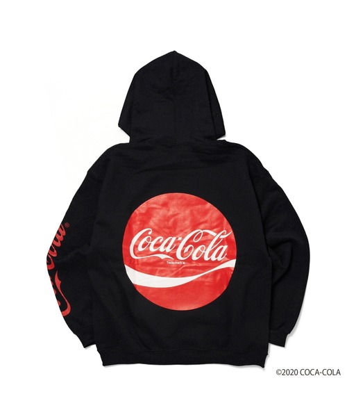 24karats（トゥウェンティーフォーカラッツ）の「Coca-Cola Hoodie（パーカー・メンズ・ブラック/グレー・MEDIUM/LARGE/SMALL）」の5枚目の写真