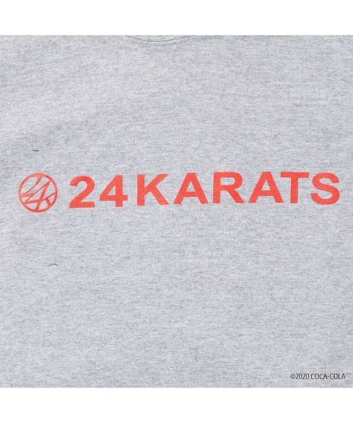 24karats（トゥウェンティーフォーカラッツ）の「Coca-Cola Hoodie（パーカー・メンズ・ブラック/グレー・MEDIUM/LARGE/SMALL）」の7枚目の写真