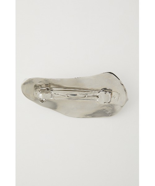 BLACK BY MOUSSY（ブラックバイマウジー）の「【WEB限定】leaf valletta（リーフバレッタ）（バレッタ/ヘアクリップ・レディース・シルバー・FREE）」の4枚目の写真