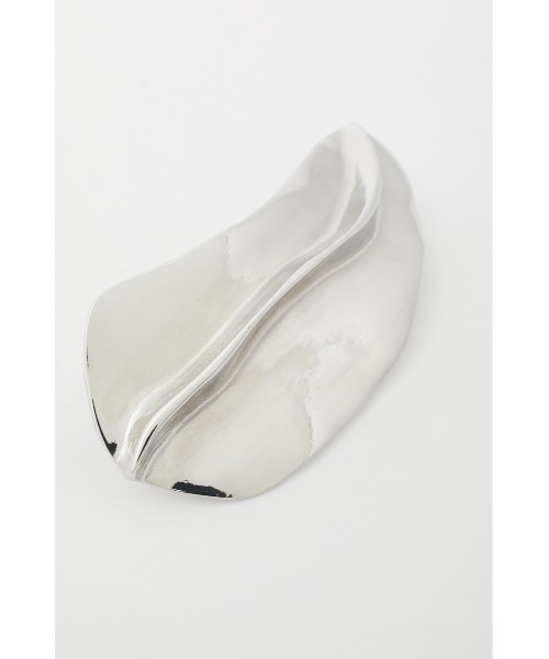 BLACK BY MOUSSY（ブラックバイマウジー）の「【WEB限定】leaf valletta（リーフバレッタ）（バレッタ/ヘアクリップ・レディース・シルバー・FREE）」の6枚目の写真