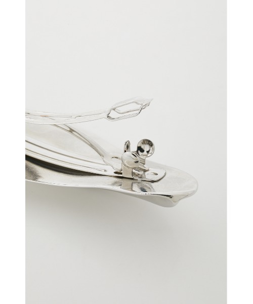BLACK BY MOUSSY（ブラックバイマウジー）の「【WEB限定】leaf valletta（リーフバレッタ）（バレッタ/ヘアクリップ・レディース・シルバー・FREE）」の7枚目の写真