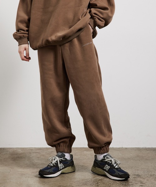 JUNRED（ジュンレッド）の「2ポイントルーズスウェットパンツ（その他パンツ・メンズ・スミクロ/ブラウン/グレー・S/M/L）」の3枚目の写真