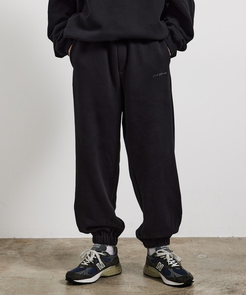 JUNRED（ジュンレッド）の「2ポイントルーズスウェットパンツ（その他パンツ・メンズ・スミクロ/ブラウン/グレー・S/M/L）」の5枚目の写真