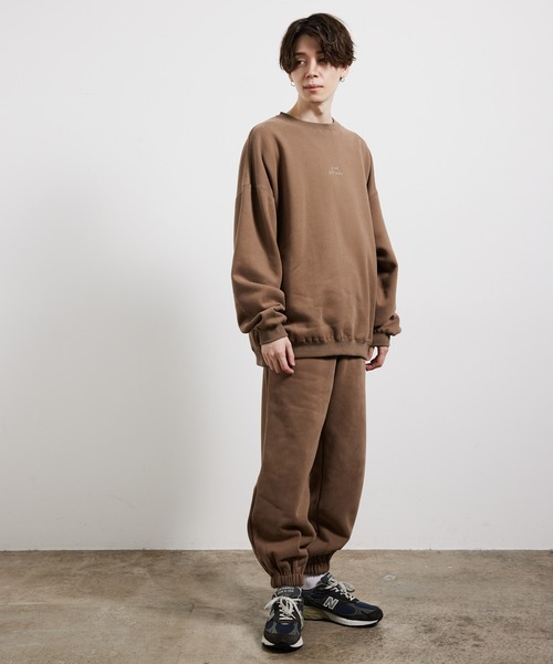 JUNRED（ジュンレッド）の「2ポイントルーズスウェットパンツ（その他パンツ・メンズ・スミクロ/ブラウン/グレー・S/M/L）」の8枚目の写真