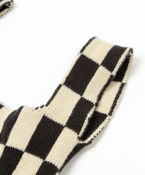 GLOBAL WORK(グローバルワーク)の「アソート柄ニットバッグ/228989(トートバッグ・レディース・ホワイト系その他/ホワイト系その他2/ベージュ系その他・ONE SIZE)」の11枚目の写真