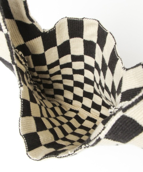 GLOBAL WORK(グローバルワーク)の「アソート柄ニットバッグ/228989(トートバッグ・レディース・ホワイト系その他/ホワイト系その他2/ベージュ系その他・ONE SIZE)」の13枚目の写真