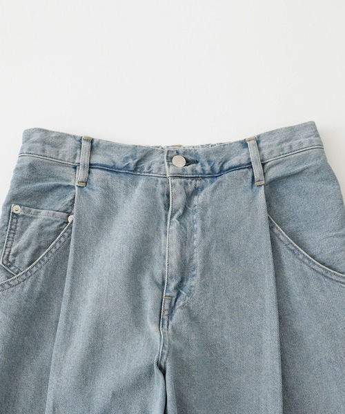 NEONSIGN（ネオンサイン）の「【NEONSIGN】BADBOY DENIM SLACKS(USED)（デニムパンツ・メンズ・インディゴブルー・44/42）」の5枚目の写真