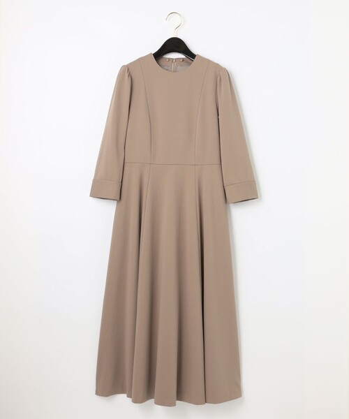 Diagram（ダイアグラム）の「刺繍衿付ジャージワンピース（ワンピース