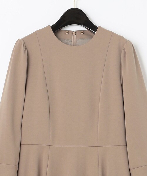 Diagram（ダイアグラム）の「刺繍衿付ジャージワンピース（ワンピース