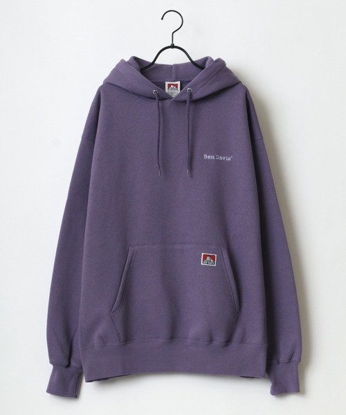BEN DAVIS(ベンデイビス)の「BEN DAVIS/ベンデイビス HEAVY/ヘビー裏起毛 ビッグシルエット ワンポイント ロゴ刺繍 スウェット パーカー/フーディー(パーカー・メンズ・ホワイト/アッシュグレー/ブラック/ダークグリーン/パープル/アイボリー/ダークオレンジ/オレンジ/グリーン/カーキ/ロイヤルブルー・M/L/XL)」の17枚目の写真