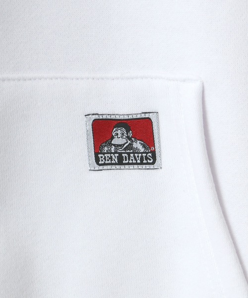 BEN DAVIS(ベンデイビス)の「BEN DAVIS/ベンデイビス HEAVY/ヘビー裏起毛 ビッグシルエット ワンポイント ロゴ刺繍 スウェット パーカー/フーディー(パーカー・メンズ・ホワイト/アッシュグレー/ブラック/ダークグリーン/パープル/アイボリー/ダークオレンジ/オレンジ/グリーン/カーキ/ロイヤルブルー・M/L/XL)」の21枚目の写真