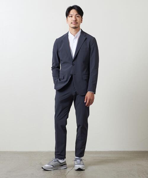 UNITED ARROWS（ユナイテッドアローズ）の「＜UNITED ARROWS "COZY"＞ ナイロン タフタ ノープリーツ イージーパンツ（その他パンツ・メンズ・ベージュ/ネイビー/ダークグレー・S/M/XL/L）」の13枚目の写真