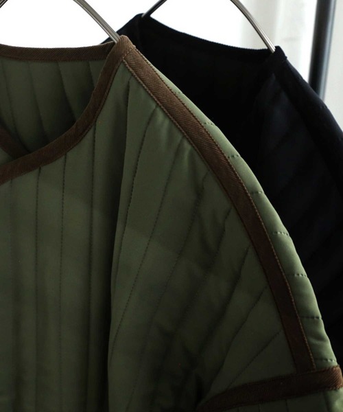 antiqua（アンティカ）の「チャイナボタンミリタリージャケット（ミリタリージャケット・キッズ・ブラック/カーキ・3/5）」の3枚目の写真