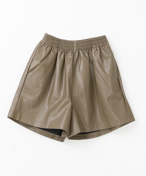 ZAKKA-BOX（ザッカボックス）の「ショートパンツ（その他パンツ・レディース・ブラック/カーキ/ブラウン・FREE）」の3枚目の写真
