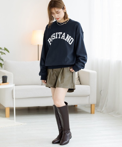 ZAKKA-BOX（ザッカボックス）の「ショートパンツ（その他パンツ・レディース・ブラック/カーキ/ブラウン・FREE）」の4枚目の写真