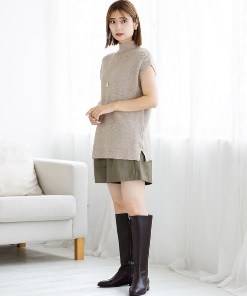 ZAKKA-BOX（ザッカボックス）の「ショートパンツ（その他パンツ・レディース・ブラック/カーキ/ブラウン・FREE）」の8枚目の写真