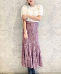 レースマーメイドスカート