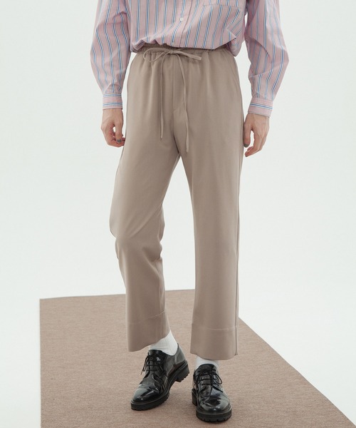 INTERPLAY(インタープレイ)の「【INTERPLAY】リラックスルーズパンツ(スラックス・メンズ・オレンジ/パープル/グレー/ベージュ・FREE)」の21枚目の写真