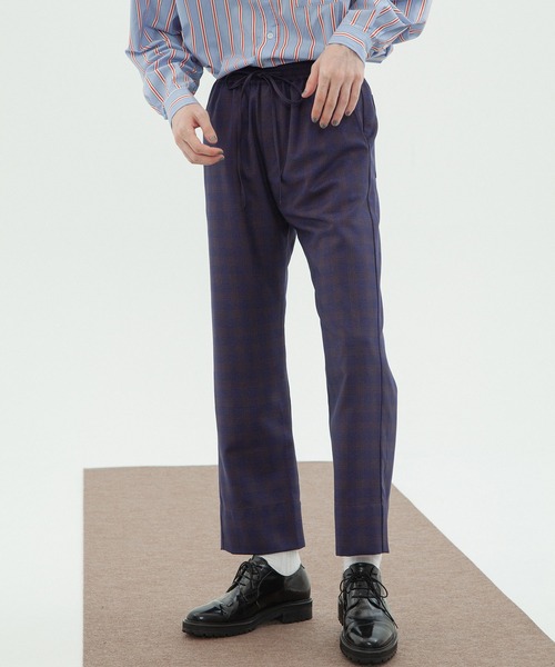 INTERPLAY(インタープレイ)の「【INTERPLAY】リラックスルーズパンツ(スラックス・メンズ・オレンジ/パープル/グレー/ベージュ・FREE)」の17枚目の写真