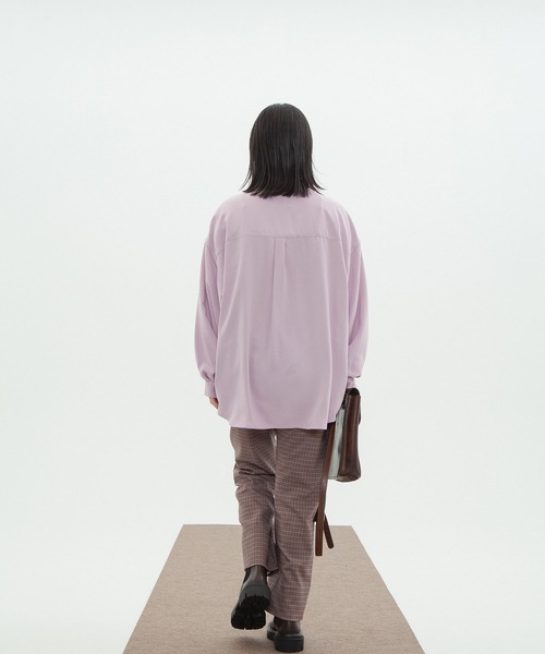 INTERPLAY(インタープレイ)の「【INTERPLAY】リラックスルーズパンツ(スラックス・メンズ・オレンジ/パープル/グレー/ベージュ・FREE)」の9枚目の写真