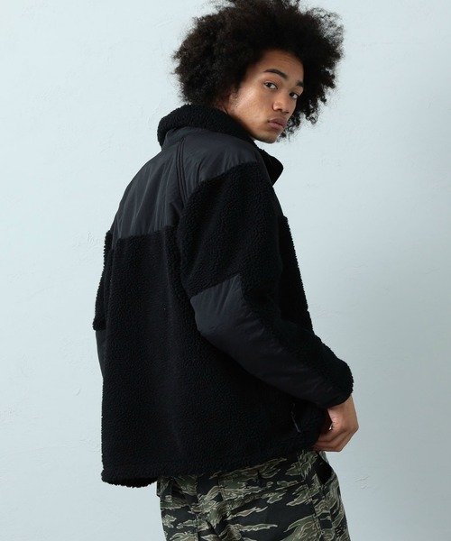 Alpha Industries(アルファインダストリーズ)の「【ユニセックス対応】LEVEL3 GEN2 ボアジャケット(その他アウター・メンズ・ブラック/グリーン系その他/ホワイト×ネイビー/ホワイト×カーキブラウン・SMALL/MEDIUM/LARGE/X-LARGE)」の6枚目の写真