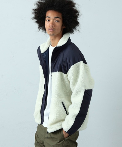 Alpha Industries(アルファインダストリーズ)の「【ユニセックス対応】LEVEL3 GEN2 ボアジャケット(その他アウター・メンズ・ブラック/グリーン系その他/ホワイト×ネイビー/ホワイト×カーキブラウン・SMALL/MEDIUM/LARGE/X-LARGE)」の21枚目の写真