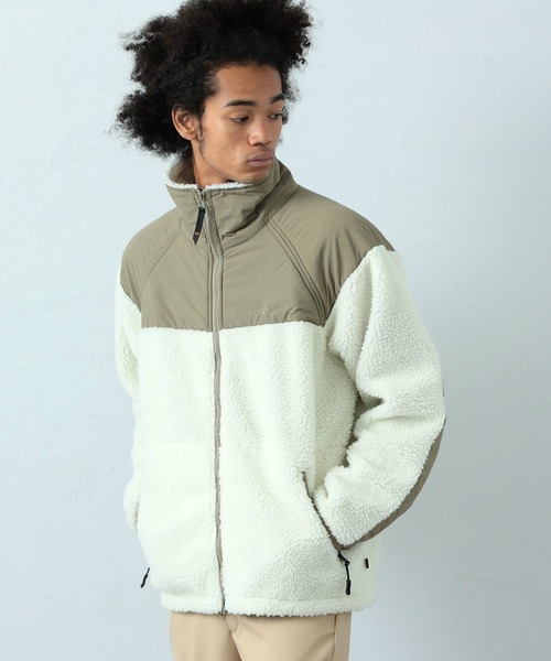 Alpha Industries(アルファインダストリーズ)の「【ユニセックス対応】LEVEL3 GEN2 ボアジャケット(その他アウター・メンズ・ブラック/グリーン系その他/ホワイト×ネイビー/ホワイト×カーキブラウン・SMALL/MEDIUM/LARGE/X-LARGE)」の16枚目の写真