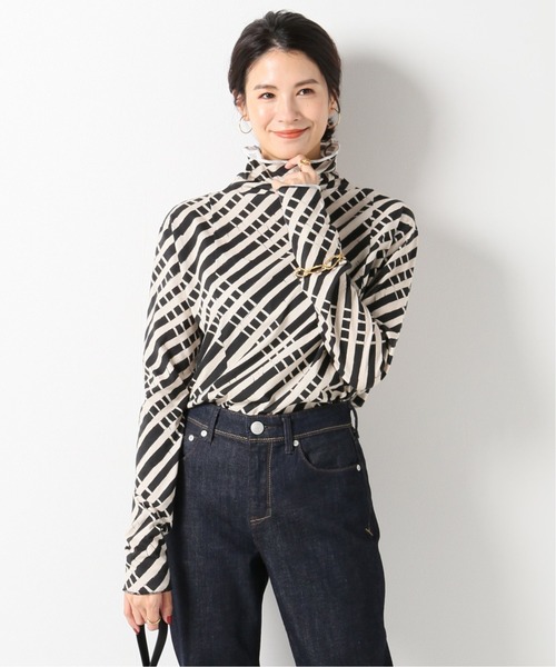 HIROSHIさま専用　currentage カレンテージ　ボーダー　カットソー IENA - CURRENTAGE プリントカットソー HIROSHIさま専用 currentage