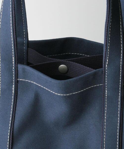 hobo(ホーボー)の「<hobo(ホーボー)> EVERYDAYTOTE CVS NO6/バッグ(トートバッグ・メンズ・ネイビー/オフホワイト・FREE)」の9枚目の写真