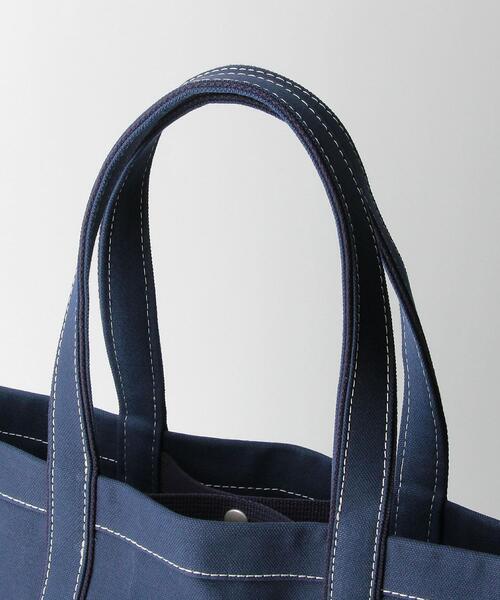 hobo(ホーボー)の「<hobo(ホーボー)> EVERYDAYTOTE CVS NO6/バッグ(トートバッグ・メンズ・ネイビー/オフホワイト・FREE)」の8枚目の写真