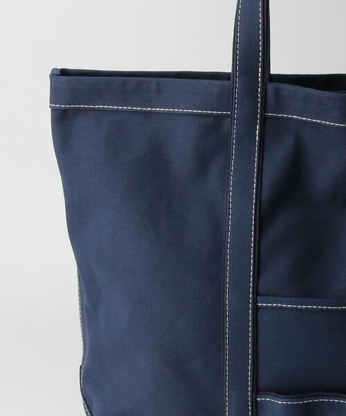 hobo(ホーボー)の「<hobo(ホーボー)> EVERYDAYTOTE CVS NO6/バッグ(トートバッグ・メンズ・ネイビー/オフホワイト・FREE)」の10枚目の写真