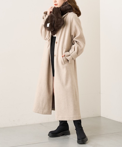 Chico（チコ）の「【新色追加】エコファーカラーティペット（マフラー