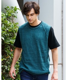 roll knit vest