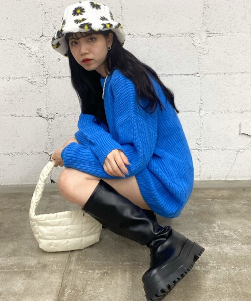WEGO(ウィゴー)の「WEGO/ファーバケットハット(ハット・レディース・その他1/その他2・FREE)」の10枚目の写真
